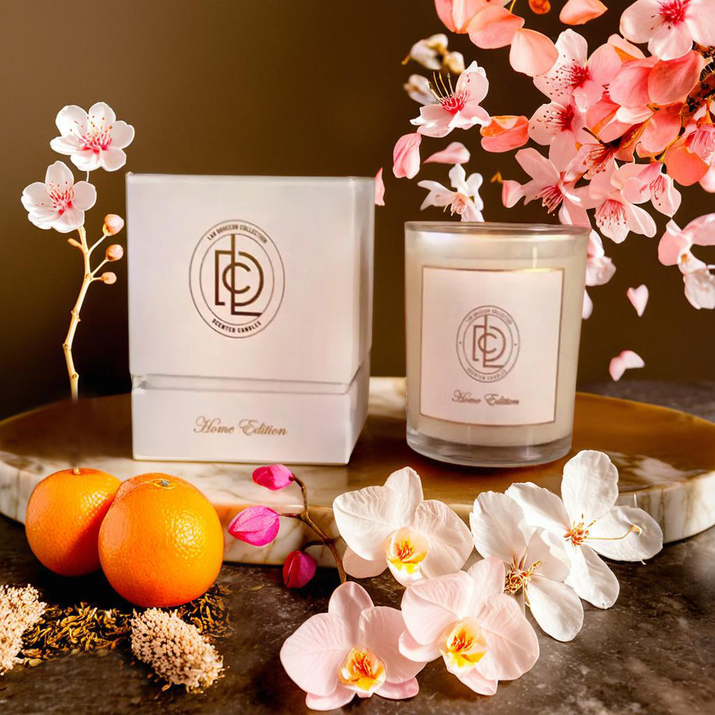 Japanese Blossom Scented Soy Candle – Hand-Poured in Canada | La Brise | Lah Douceur