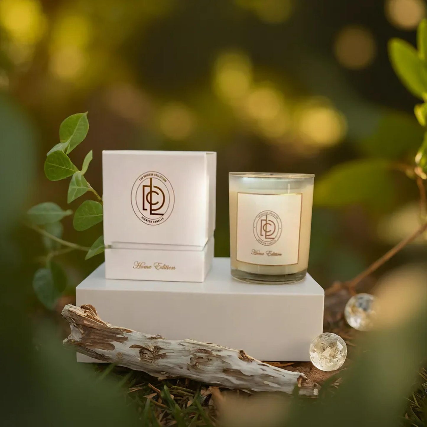 Vanilla Orchid Scented Soy Candle – Hand-Poured in Canada | Gelée | Lah Douceur