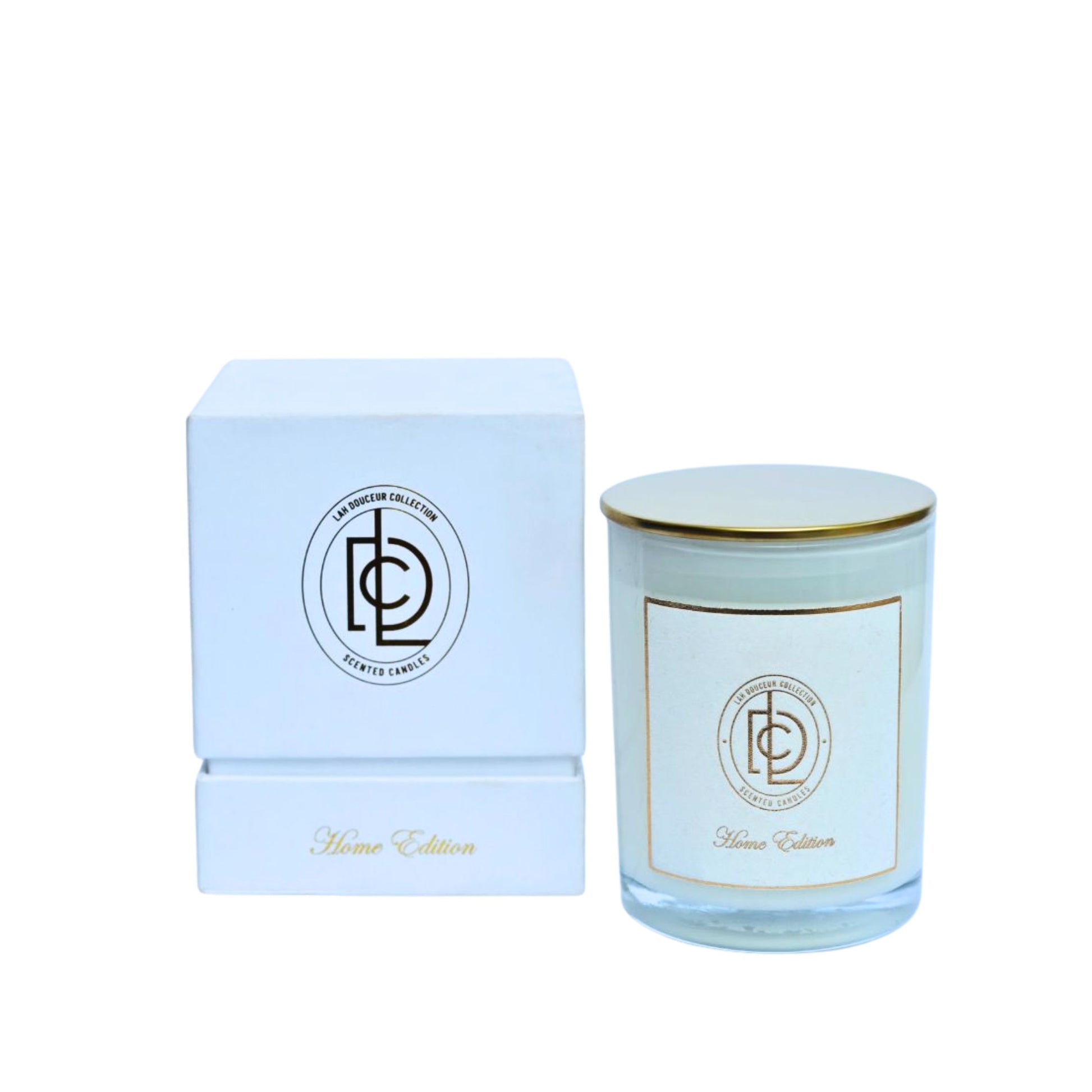 Lime Basil & Mandarin Scented Soy Candle – Hand-Poured in Canada | Île-à-Vache | Lah Douceur